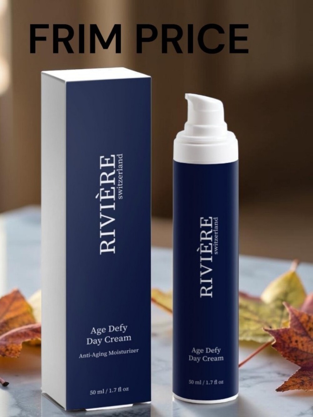 Rivière Age Defy Day Cream — Deep Navy Skin Moisturizer
